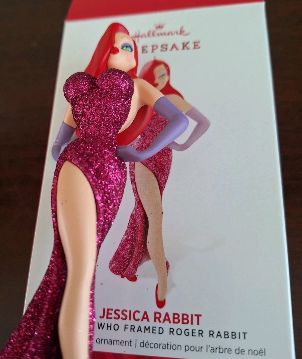 2014 Hallmark Keepsake Jessica Rabbit Disney Who Framed Roger Rabbit Ornament
